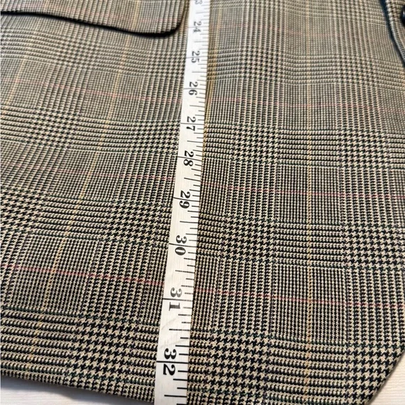 Ralph Lauren Plaid Blazer 48R Silk Wool Sport Coat Classic Preppy - Picture 9 of 11